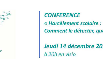 Conférence : Harcèlement scolaire